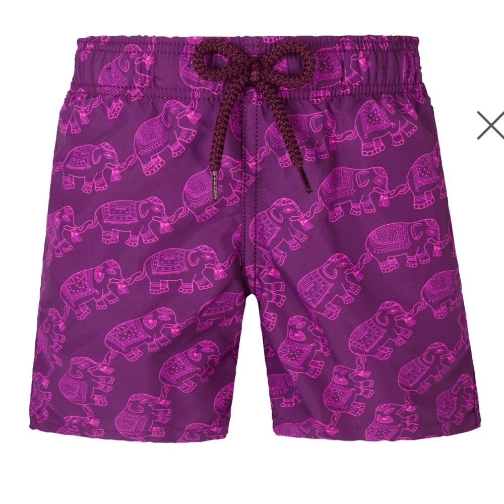 VILEBREQUIN Boys Elephant Dance Swim Trunks size 6yrs
